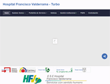Tablet Screenshot of hfv.gov.co